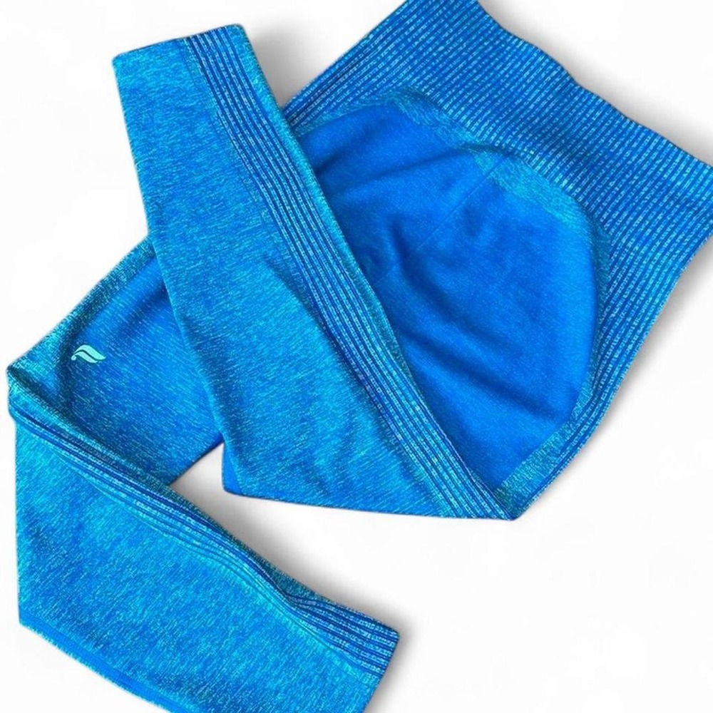 Fabletics Ocean Blue Fabletics 7/8 Activewear Leggings Medium
